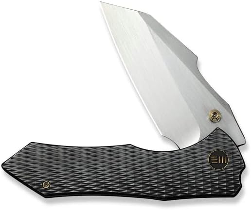 XL Thumb Stud Knife with Titanium Handle (3.48" CPM 20CV Blade) by We Knife