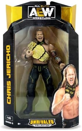 AEW Unmatched Unrivaled Luminaries Collection Wrestling Action Figure (Choose Wrestler) (Chris Jericho (Series 6))