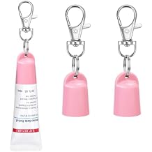 2 Pcs Keychain Holder for Aquaphor Lip Repair- Polypropylene Cap Accessory - Fit Lip Balm Keychain
