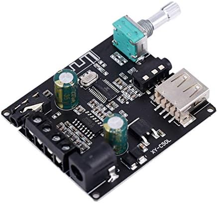 C50L Bluetooth 5.0 Subwoofer Amplifier Board High Power Audio Stereo Amplifier Board 2X50W Bass AMP