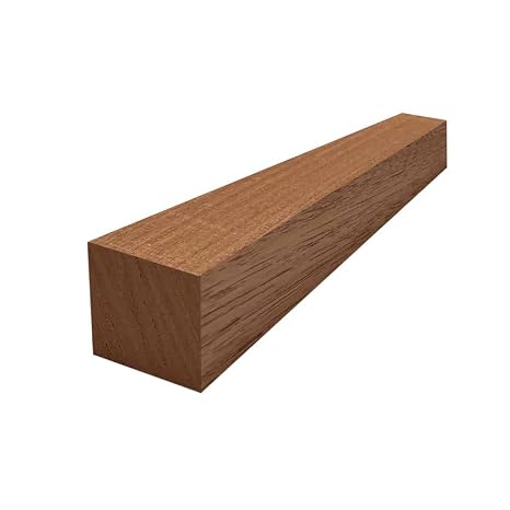 Exotic Wood Zone's Black Walnut Lumber Turning Squares - 2" x 2" (4 Pcs) (2" x 2" x 6")