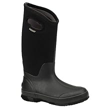 Bogs Womens Classic High Handle Waterproof Insulated Rain and Winter Snow Boot