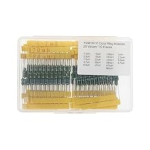20 Values * 10 Pieces 1/2W 0410 Color Ring Inductor Kit 1.0uH 2.2uH 3.3uH 4.7uH 6.8uH 10uH 15uH 22uH 33uH 47uH 100uH 150uH 220uH 330uH 470uH 680uH 1mH 2.2mH 3.3mH 4.7mH