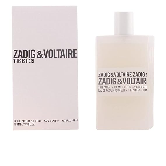 Zadig & Voltaire This is Her for women Eau de Parfum 3.3 ounce