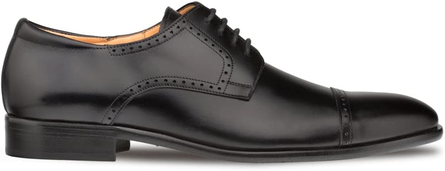 Calfskin Cap Toe Oxford Black / 12 / Medium