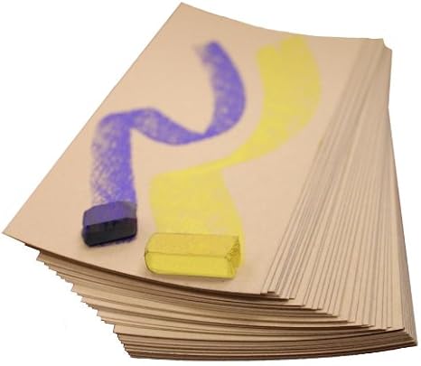 Uart Sanded Pastel Paper M-160275 12-Inch/18-Inch No.320 Grade Paper, 10-Pack