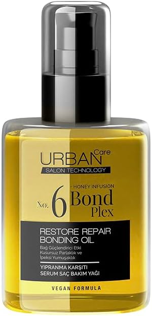URBAN Care No.6 Bond Plex Yıpranma Karşıtı Saç Bakım Yağı 100ml- Vegan