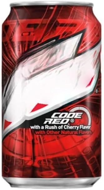 Code Red Cherry Soft Drink 355ml (Pack of 36) "A symphony of flavors" For All Occasions
