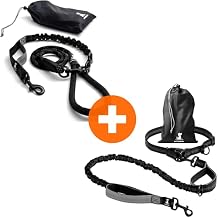 SparklyPets Activity Pack (Bungee Rope Leash + Hands-Free Dog Leash)