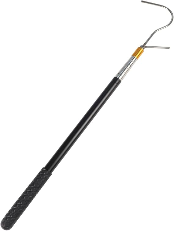 Retractable Roof for Opener Rod with Hook Variable Length 53.5 to 160 Cm for Rv Awning Plus Skylights Stainless Steel