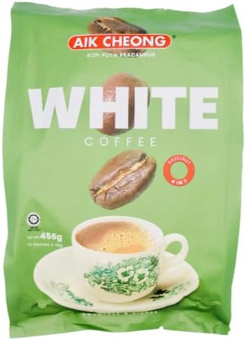 Lucky Boy | AIK CHEONG White Hazelnut Coffee | 12 sachets (each 38grm) | with Greetings Message
