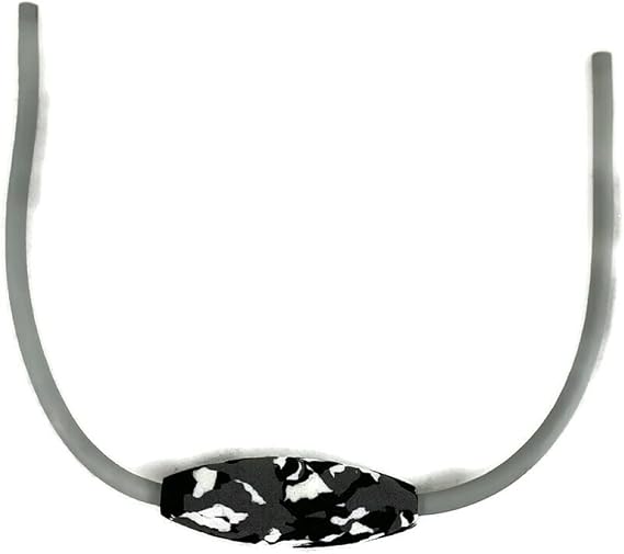 Neon Neckz Floating Fishing Boating Eyewear Sunglasses Retainer with Floater (grey black camo), One Size