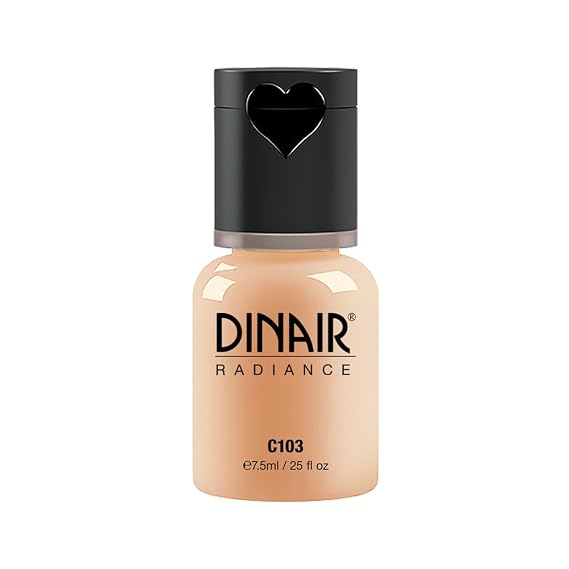 Dinair Airbrush Makeup RADIANCE Satin | 7.5 ml (0.25 fl oz.) | Alabaster