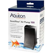 Aqueon QuietFlow Aquarium Air Pump 100, For Under 100 Gallon Tanks