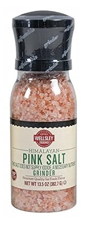 Wellsley Farms Himalayan Pink Salt Grinder, 13.5 Ounce