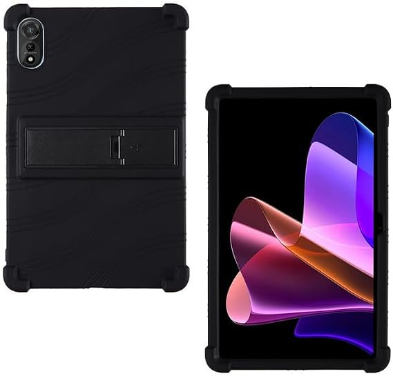 Case for Blackview Mega 2 Tablet 12 inch 2024 Release Soft Silicone Shockproof Adjustable Stand Rubber Shell Protective Cover