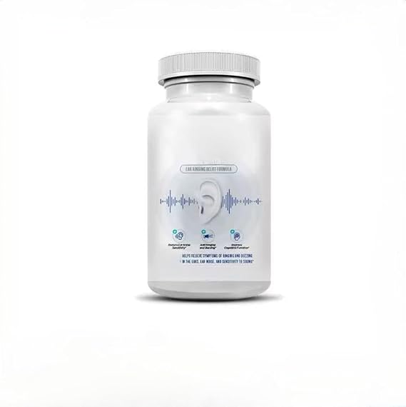 Relief for Ringing Ears - Natural Stop Tinnitus Relief Solution - Rapid Ear Ringing Relief, Buzzing, Clicking and Reduce Ear Noise