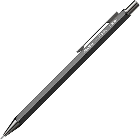 Scrikss Office Alpha Versatil 0.5 Mm Siyah, Şeffaf Amb.