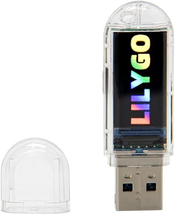 LILYGO T-Dongle-S3 ESP32-S3 TTGO Development Board | 0.96 inch ST7735 LCD Display,TF Card