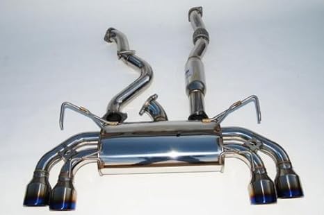 Invidia (HS07IG4G3T) Q300 Single Layer Cat-Back Exhaust System with Titanium Tip for Infiniti G35 4-Door