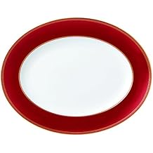 Renaissance Red Platter, Oval, 35cm by Wedgwood