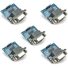 FainWan 5pcs Serial Port Converter Module RS232 to TTL Female Equipment Upgrades MAX3232 Root Module Connecter