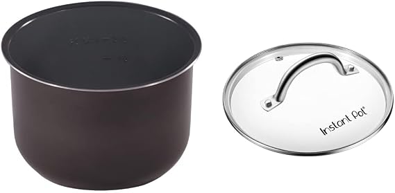 Genuine Instant Pot Ceramic Non-Stick Interior Coated Inner Cooking Pot - 6 Quart
