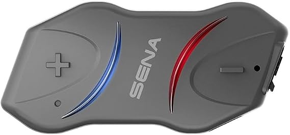 Sena 10R Low Profile Motorcycle Bluetooth Communication System, Single Pack