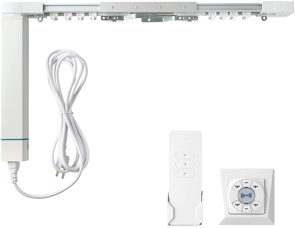 Smart Curtain Blind Motor WiFi Electric Remote Control Curtain Motor with DIY Tracks Alexa Echo Google Home Tuya WiFi Control Electric Stage Curtains 5.2M204 inch
