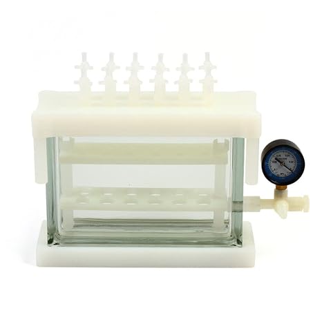 12 Position Solid Phase Extraction - Apparatus Sample Pretreatment Analysis 12 Position Vacuum Manifold Kit - Solid Phase Extraction Apparatus- Solid Phase Extraction 24-Channel Vacuum Manifold Set
