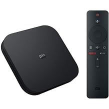 Xiaomi Mi Box S 4K HDR Android TV Remote Streaming Media Player with Google Assistant Streaming Device 4K Ultra HD