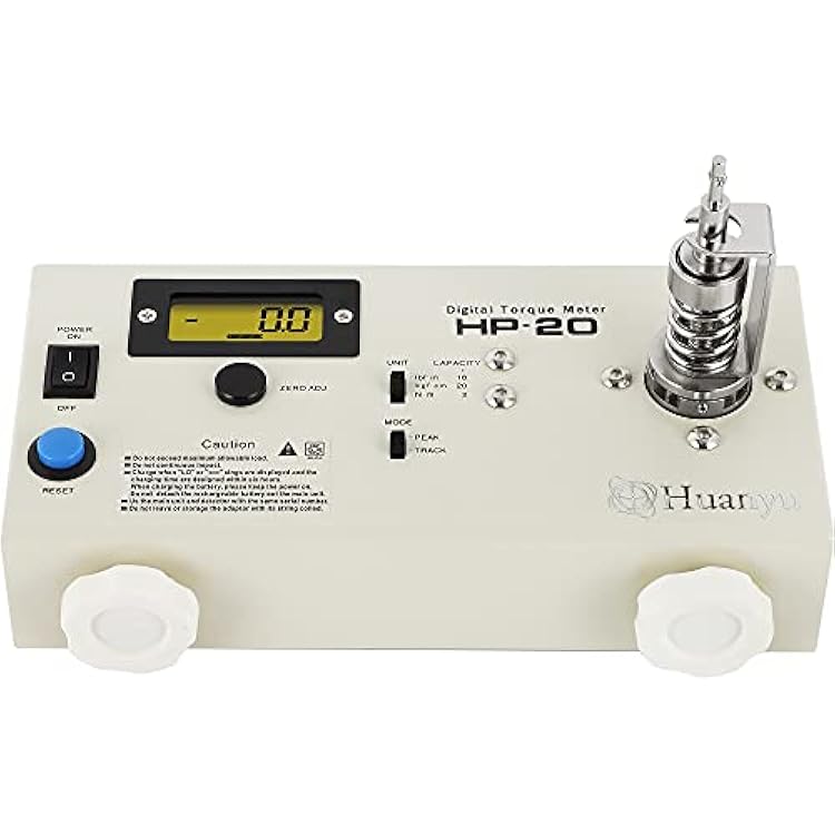 Huanyu HP-20 Digital Torque Meter Tersion Meter Screw driver Wrench Measure Tester Torque Settings Equipment for Torque testing With Calibration Certificate