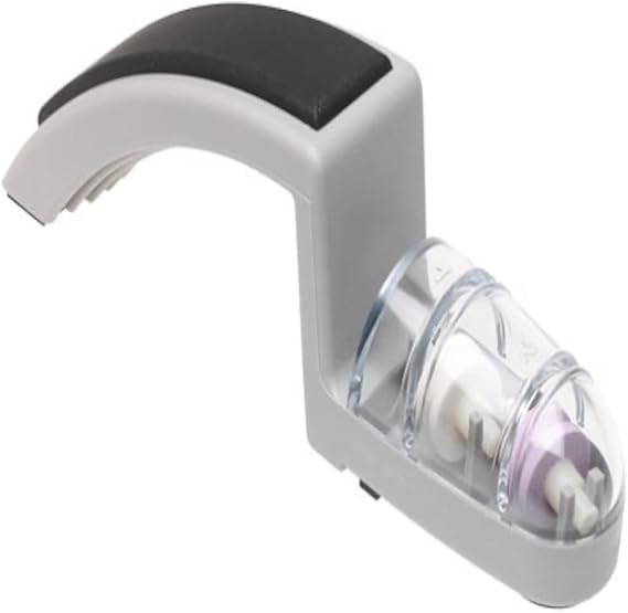 MinoSharp Ceramic Wheel Water Sharpener, Grey/Black
