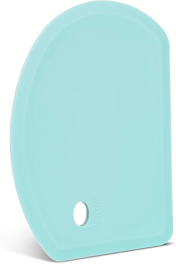 Silicone Dough Scraper with Metal Core Flexible Bowl Scraper Bread Baking