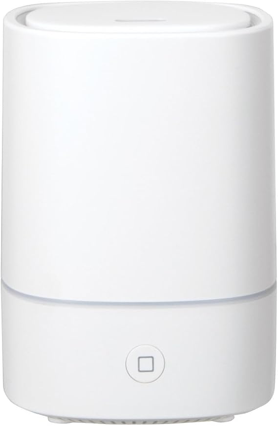 Pure Essential Oil Works Sensei LED Ultrasonic Aroma Diffuser, 150ml Essential Oil Diffuser with Cool Mist, 7 Color Changing Lights, Auto Shut-Off, White