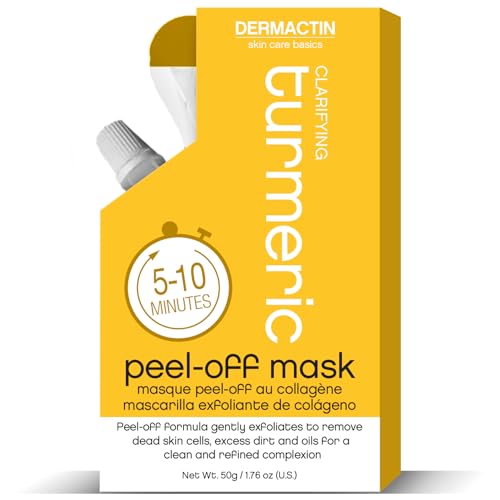 Dermactin Skin Care Basics Clarifying Turmeric Peel-off Mask 1.76 oz. -