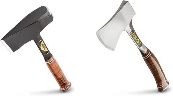 Estwing Special Edition Fireside Friend Axe (EFF4SE) and Estwing Sportsman's Axe (E24A) Bundle