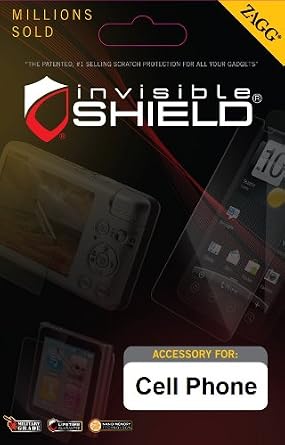 ZAGG ZTEWARP2S invisibleSHIELD for ZTE Warp Sequent - Screen - 1 Pack - Retail Packaging - Clear