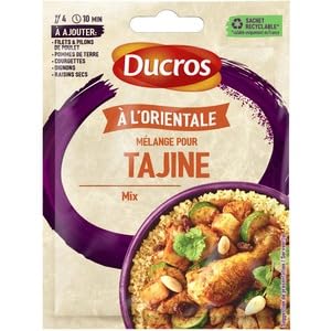 Ducros Melange Malin Tajine Marocain Sachet 18g (Ducros Marocan Tajine Spice Mix 18g)