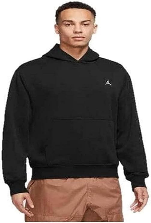 Essentials Fleece Hoodie Mens Hoodie (Black)