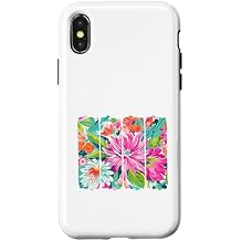 Foral Brushstroke Case for iPhone X/XS