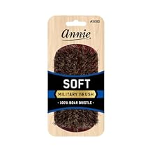 soft military 100% pure BOAR BRISTLE WAVE HAIR BRUSH durag MAN