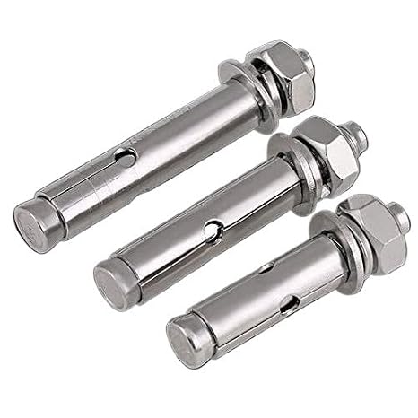 Bolts, BOL-27302 M6 M8 M10 304 Stainless Steel Expansion Bolts GB Explosion Bolts External Expansion Screws-((1piece))