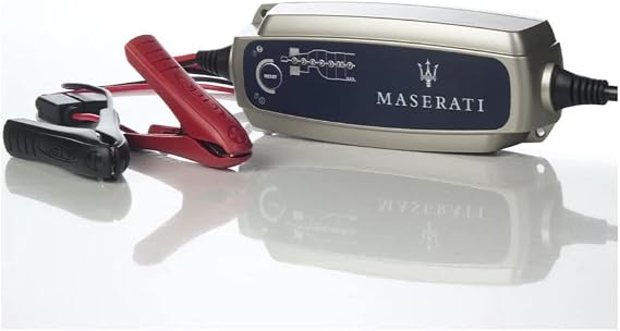 Maserati OEM Battery Tender Charger Smart Trickle Maintainer for GranTurismo, Ghibli, Levante, Quattroporte, MC20 - Maserati Battery Maintainer -
