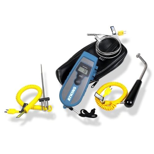 Cooper-Atkins 93013-K EconoTemp Thermocouple Kit, 3 Probes and 1 Soft Carrying Case