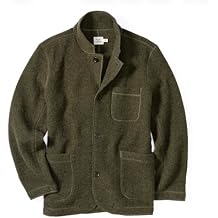 Huckberry Flint and Tinder The Boiled Wool Chore Blazer, Mens Casual Sport Coat, Jacket