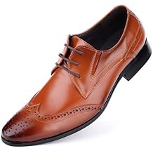 Mens Oxford Shoes Formal Leather Mens Dress Shoes - Men Wedding Shoes in A Bag