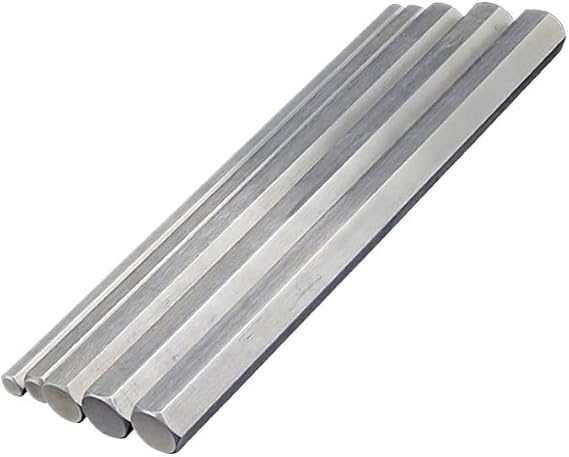1pc S4mm,S5mm,S6mm, 304 Stainless Steel Hexagon Rod Bar, Solid Square Stick,CNC Machining,Lathe Non-standard Custom(S5mm,25cm)