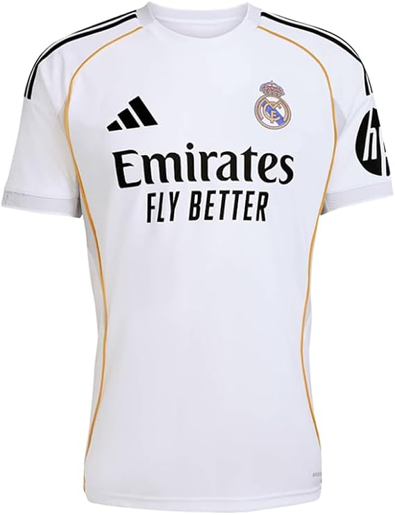 Adidas 2025-26 Real Madrid Men's Stadium Home Soccer Jersey