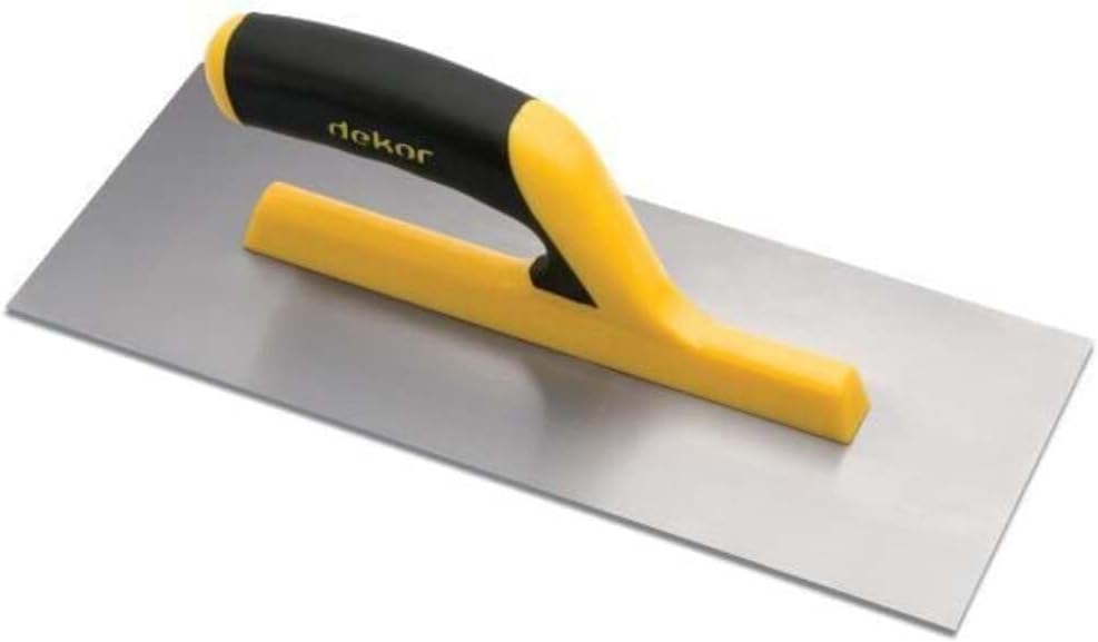 Badem10 Dekor 1325 Radüslü Alçı Mala Açık Saplı Alçı Malası 30 Cm